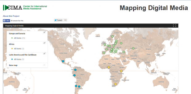 mapping digital media