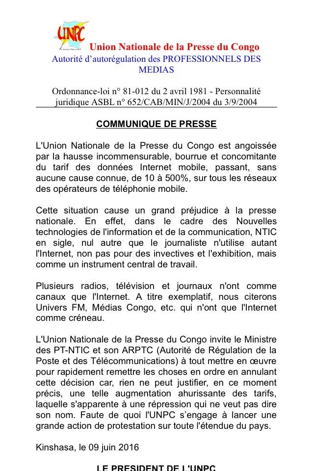 DRC post